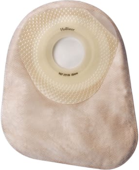 Moderma Flex SoftFlex, 1-dels colostomipose, Midi, beige, Ø 35 mm