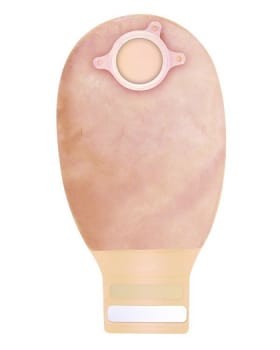 Natura+ InvisiClose, 2-dels ileostomipose, Standard, beige, 57 mm ring