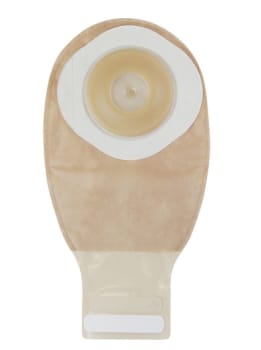 Esteem+ konveks Durahesive, 1-dels ileostomipose, Standard, beige, Ø 19 mm