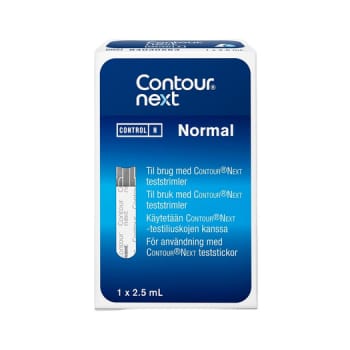 Contour NEXT, kontrolopløsning, normal, 2,5 ml