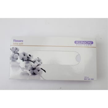 Klinion, ansigtsserviet, Extra Soft, 2 lag, 21 cm x 20 cm