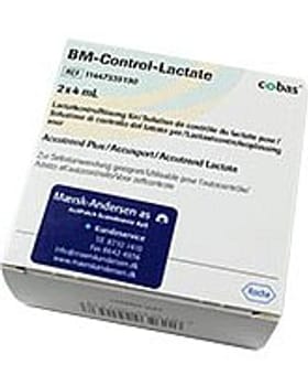 Accutrend, laktat, kontrol, 2 x 4 ml