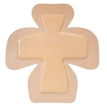 Kliniderm Foam Silikone Border, Heel skumbandage, steril, 20 cm x 20,8 cm