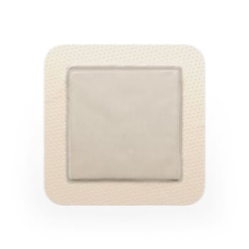 Mepilex Border Ag, border med sølv og silikone, steril, 10 cm x 20 cm