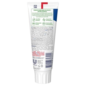 Zendium tandpasta, Classic ståtube, 75 ml