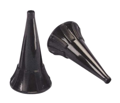 Riester, øretragte engangs til børn, sort, 2,5 mm