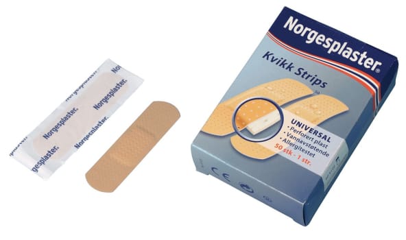 Norgesplaster, elastisk, perforeret, 20 cm x 70 mm