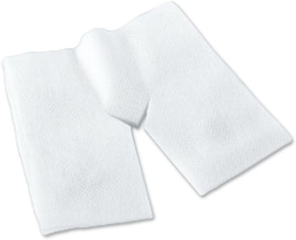 Klinion, non woven kompres, slidskompres 50x2stk, 4 lag, st, 10 cm x 10 cm