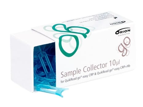 QuikRead, go prøve opsamler (10ul) til easy CRP kit