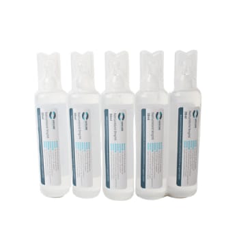 steril skyllevæske, NaCL 0,9% i pipetteflaske, 30 ml