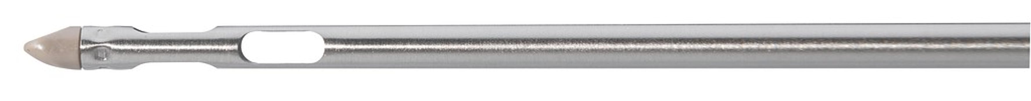 human med, irrigatio/aspiration cannula, engangs 4: hul, st., L: 30 cm / Ø 4.2 mm