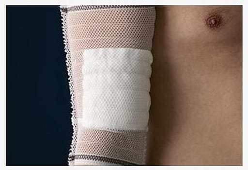 CareFix, tubefiksering, large, brun