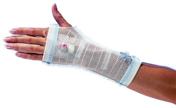 CareFix, tubefiksering, large, brun