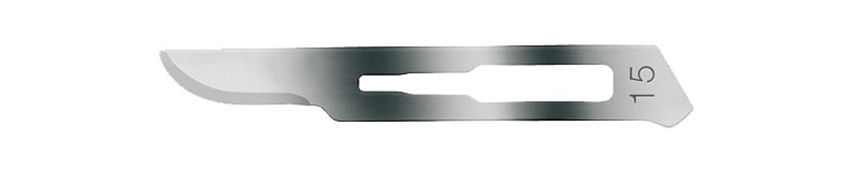 Kiato Plus, skalpelblad nr. 15, carbon stål, steril