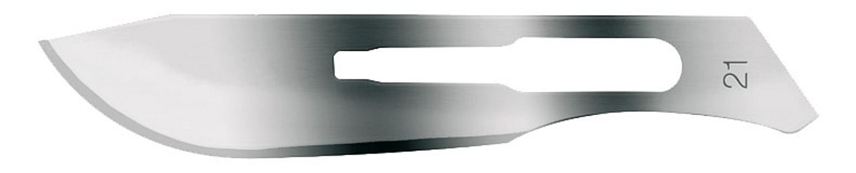 Kiato Plus, skalpelblad nr. 21, carbon stål, steril