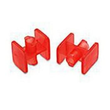 Baxter, adaptor rød LuerLock til sprøjter, steril