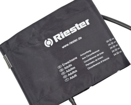 Riester, velcromanchet lille voksen med 1 slange