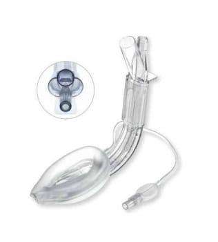 LMA laryngsmaske, Supreme dræntube PVC, 2.gen. baby 10-20kg. 10FR st, str 2