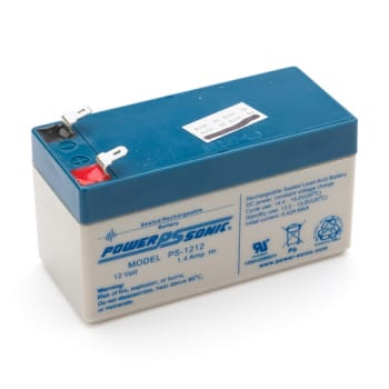 Mortara, Eli 230 genopladeligt batteri SLA 12 V 1.2/1.4Ah