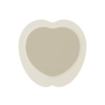 Mepilex Border Ag, border med sølv og silikone, sacrum, steril, 23 cm x 23 cm