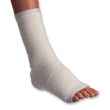 Klinigrip Ideal, elastisk idealbind, hvid, enkeltvis pakket i folie, 8 cm x 5 m