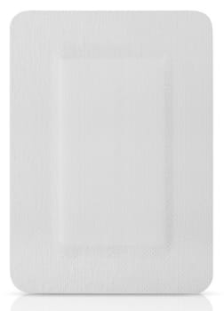 Kliniplast, border, non woven plaster med sårpude, steril, 5 cm x 7 cm