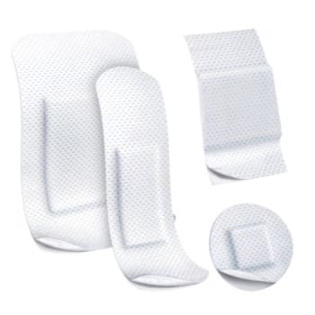 LEUKOPLAST soft, plaster, non woven, hudvenlig, 3,8 cm x 7,2 cm