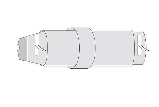 Barrier, kameraovertræk med membran, steril, 18 cm x 246 cm
