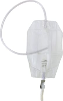 Curion Soft Flerkammer, urinpose, 60cm just.bar slange, +4cm, vippeaftap, 500 ml