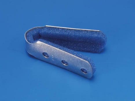 Fingerskinne, hylster mellem, 7,6 cm