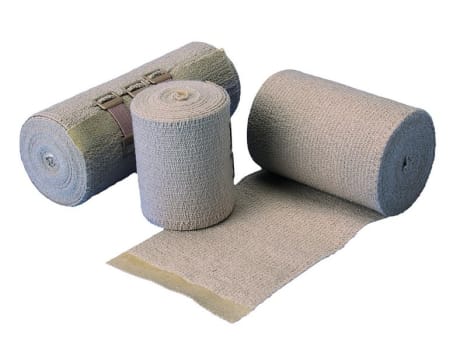 Dauerbind F, 63% bomuld, 28% polyamid, 9% elasthan, 8 cm x 7 m