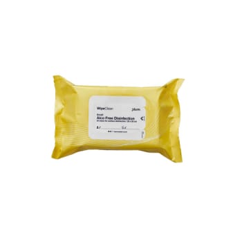 WipeClean, alco free disinfection, small, gul, 20 cm x 30 cm