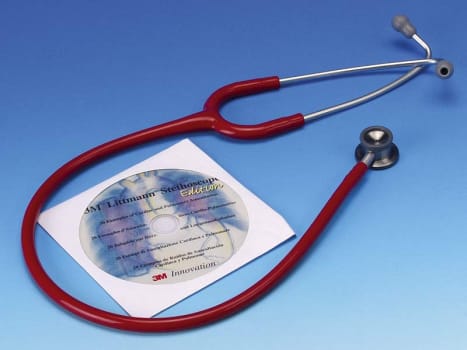 Littmann, dobbelt stetoskop, Classic II Infant, rød