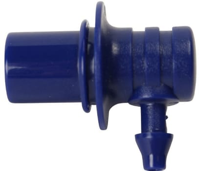 Omron, Air Plug B konnektor, blå (vinklet)