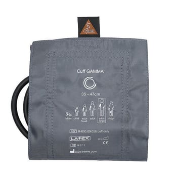 HEINE GAMMA, Velcro Manchet voksen stor, m/ 1 Slange, armomkreds 35-47 cm