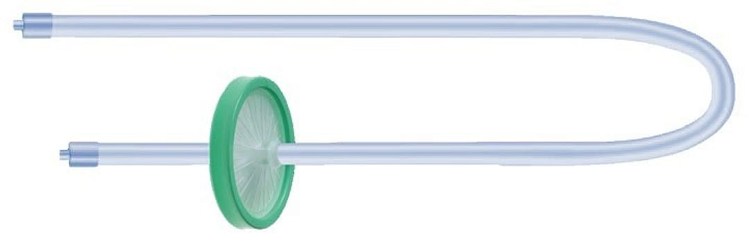 Extrudan, insufflationssl, filter 10L/min, L/L, ch. 25, st., 300 cm