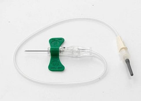 Vacutainer, veneprøvetagningssæt, 30 cm slange, steril, 21G