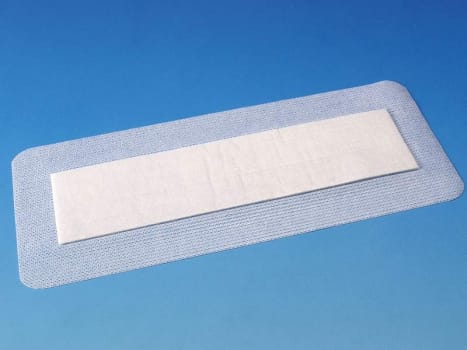 Medipore Pad, plaster non woven med sårpude 5x15,5cm, steril, 10 cm x 20 cm