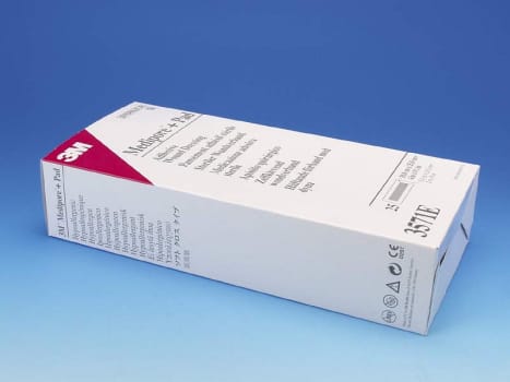 Medipore Pad, plaster non woven med sårpude 5x20,5cm, steril, 10 cm x 25 cm