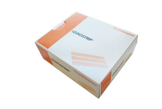 Leukostrip, suturtape, steril, 6,4 mm x 102 mm