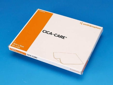 Cica-Care gelplade, selvklæbende, til arbehandling, steril, 12 cm x 15 cm