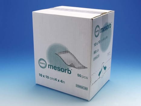 Mesorb, absorberende forbinding, steril, 10 cm x 13 cm