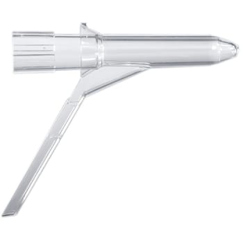 Fogless proktoskop, med håndtag, engangs