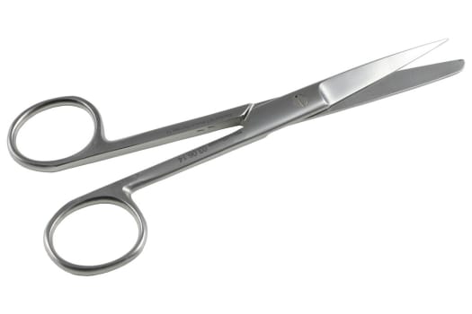 Medicon, saks, lige, spids/stump, 14,5 cm