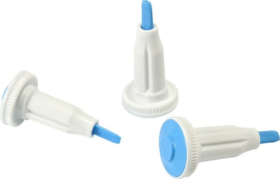 Haemolance Plus, engangsfingerprikker, lyseblå, 1,6mm, steril, 28G