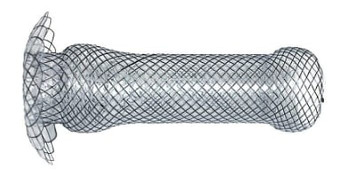 Micro-Tech, Cardi-Umbrella stent, part.covered, st., Ø 24 mm L: 120 mm
