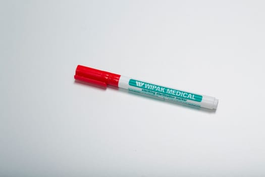 Steriking, markeringspen, rød, 0,75