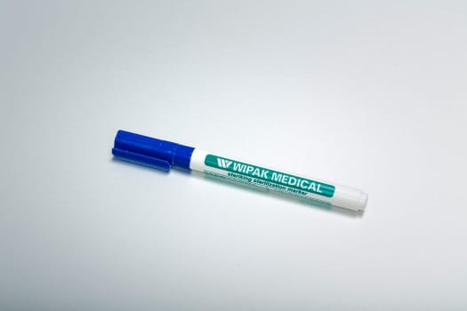 Steriking, markeringspen, blå, 0,76