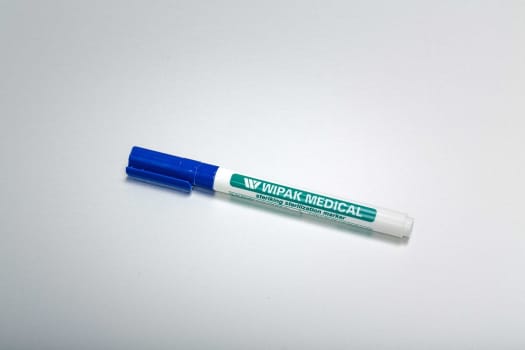 Steriking, markeringspen, blå, 0,76