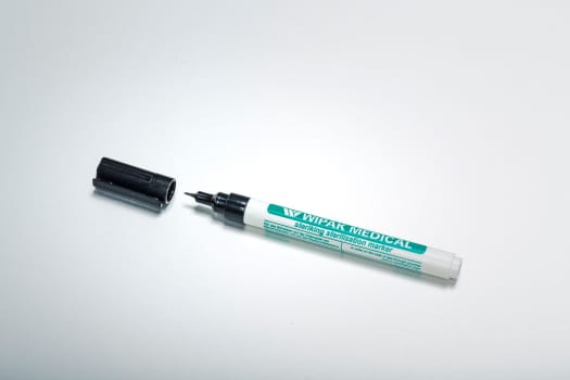 Steriking, markeringspen,sort, 1,0